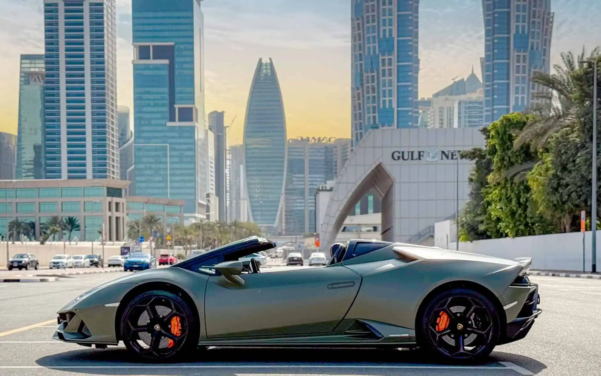 Lamborghini EVO Spider from the Formula Drive fleet