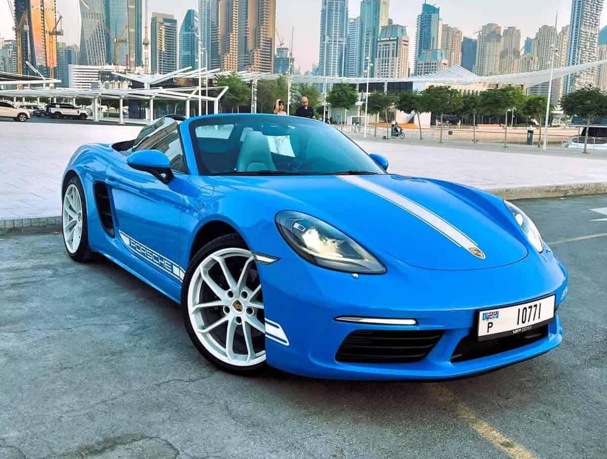 Porsche 718 Boxster Convertible, exterior