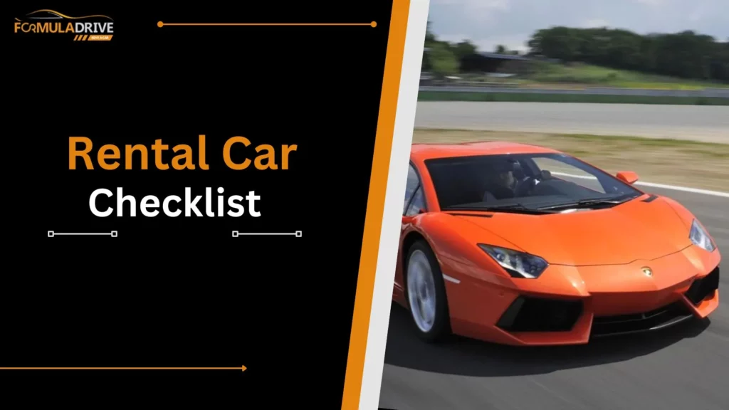 Rental car Checklist
