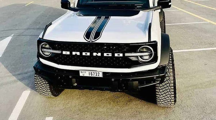 Rent Ford Bronco Wild Trak Dubai