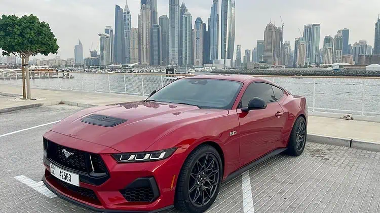 Rent Mustang Dubai Marina